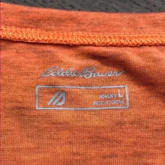 🌼4/$30🌼eddie Bauer | Orange free dry t-shirt - Picture 5 of 9